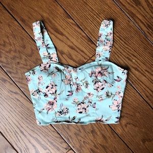 Floral Crop Top